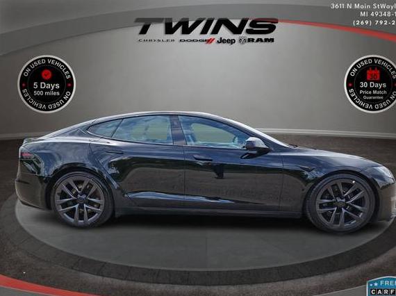 TESLA MODEL S 2022 5YJSA1E61NF472287 image